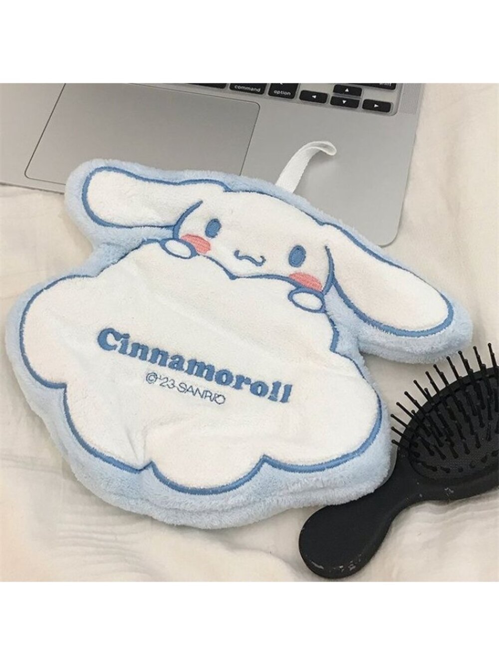 Cute Cinnamoroll Cloud Hand Towel Sky Blue White